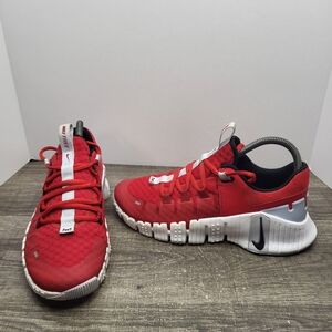Nike Free Metcon 5 Sneakers University Red Men's Size 6.5 DV3949-600